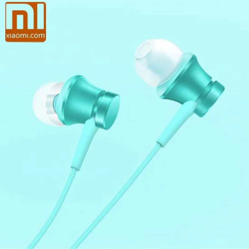 

Original Xiaomi mi Earphone headset Piston earphones youth version In-Ear with Mic Wire Control for huawei samsung smartphone