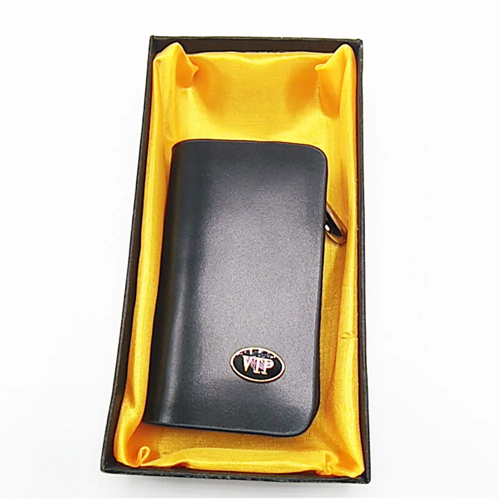 

Car Smart Key Chains Bag Auto Remote Key Case Fob Keyring Wallet Zipper Cover for Mitsubishi Volvo Jaguar MG Suzuki with Logo