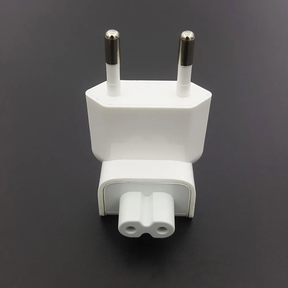 

FIFATA for MacBook Power Adapter Wall AC Detachable Electrical Euro EU Plug Duck Head for Apple iPad iPhone USB Charger
