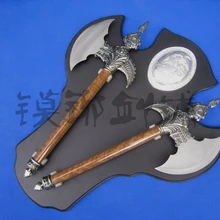 S3207 длинная ручка POLEARM WARRIOR GENERAL'S Двойные Оси W/подвесная доска 17,8"