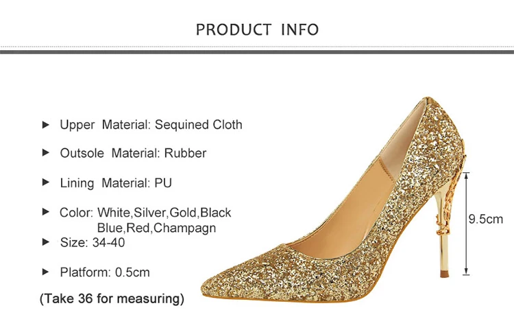 Женские туфли-лодочки золотистого и серебристого цвета; пикантные женские туфли на высоком тонком каблуке с металлическим острым носком; шикарные свадебные женские туфли; белые туфли на высоком каблуке