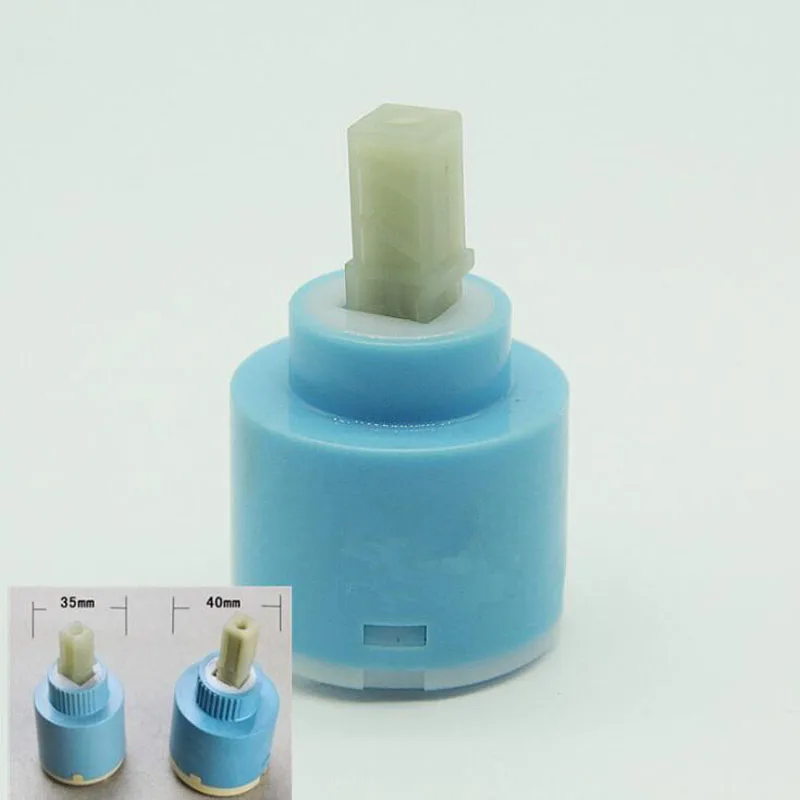 

35mm/40mm Type Hot and Cold Water Mixing Faucet Ceramics Cartridge Valve Accessories For Kitchen Bathroom Mixer Tap Repalce Tool