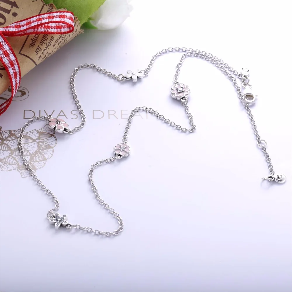 

Best Quality 100% 925 sterling silver Original Crystal from Swarovski Pendant Necklaces Women Handmade Maxi Collares