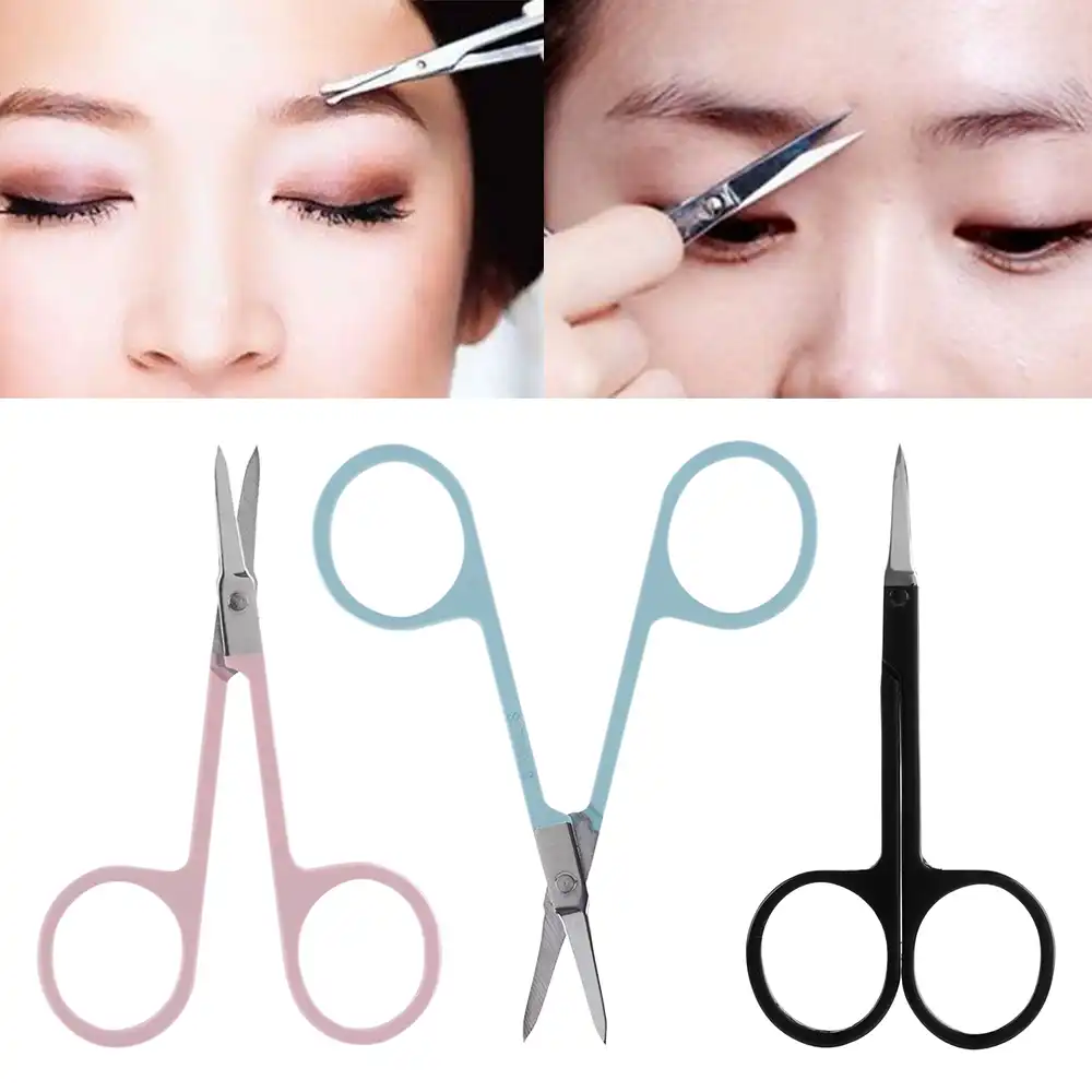 nose hair scissor manicure scissors stainless steel eyebrow