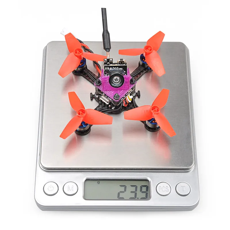 Полный Скорость Beebee-66 LITE Радиоуправляемый Дрон FPV Racer ARF Полетный контроллер омнибус F3 OSD 5,8 Г 40CH 4 в 1 6A Blheli_S ESC 1 S мини гоночный Квадрокоптер