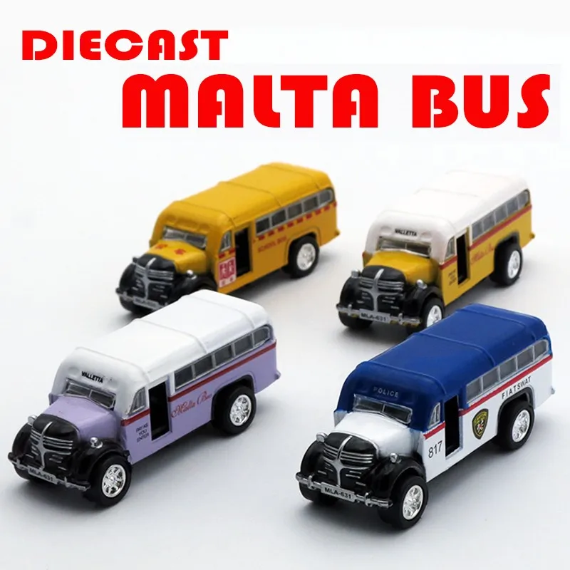Diecast malta bus4