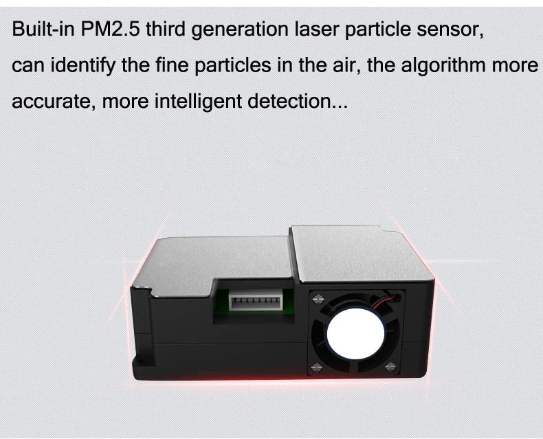 Английский меню лазерный детектор качества воздуха TVOC HCHO PM2.5 дымка окружающей среды детектор формальдегида большой ЖК цифровой 8 в 1