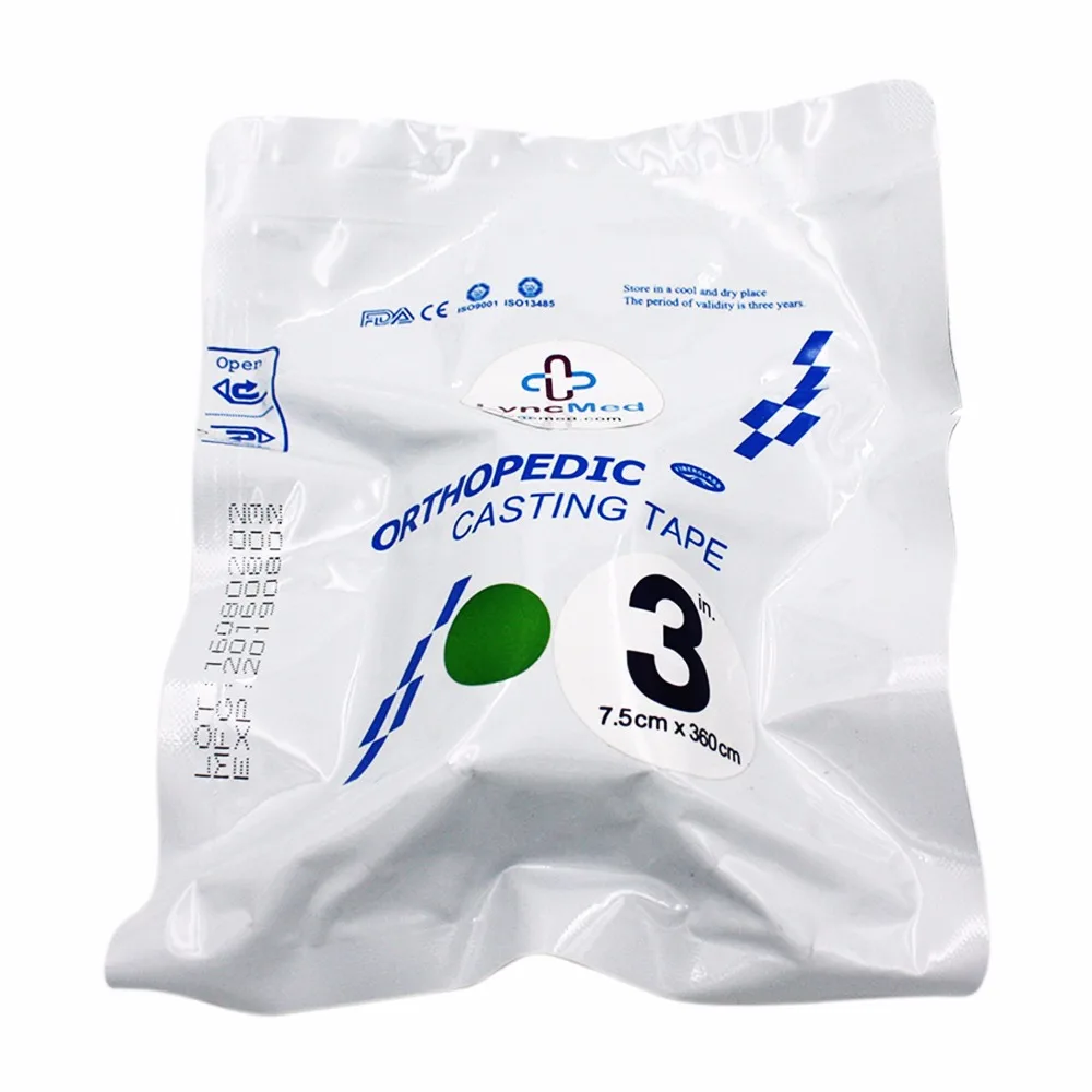 Fiberglass Casting Tape General Medical Supplies 1 roll White Color