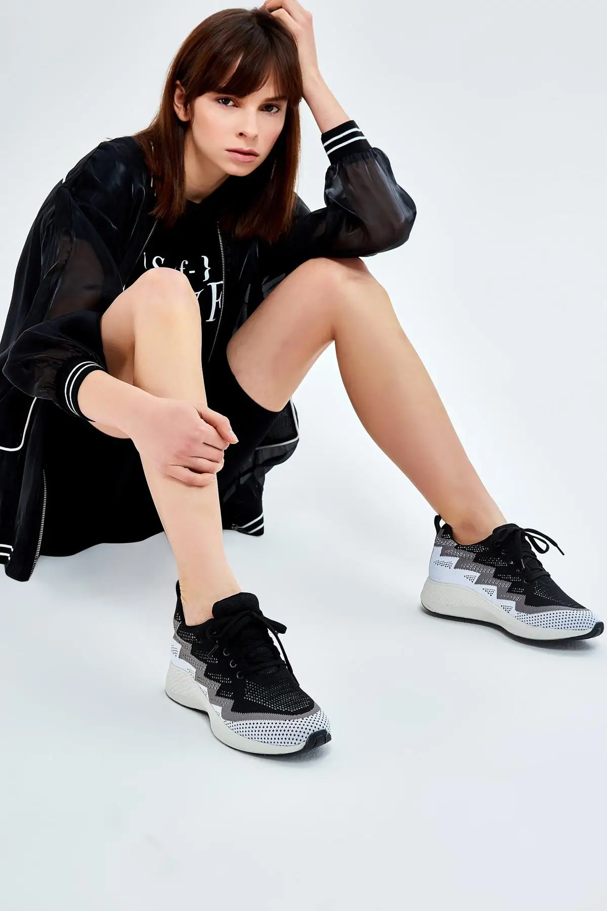

Bambi Black Women Sneaker H0512444482