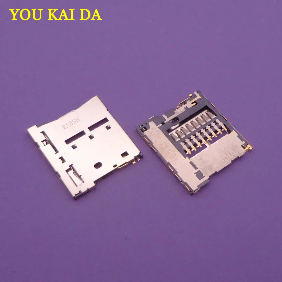 1-50 шт./лот для Sony Xperia Aqua M4 E2303 E2333 E2353 SD TF устройство чтения карт памяти Разъем лоток