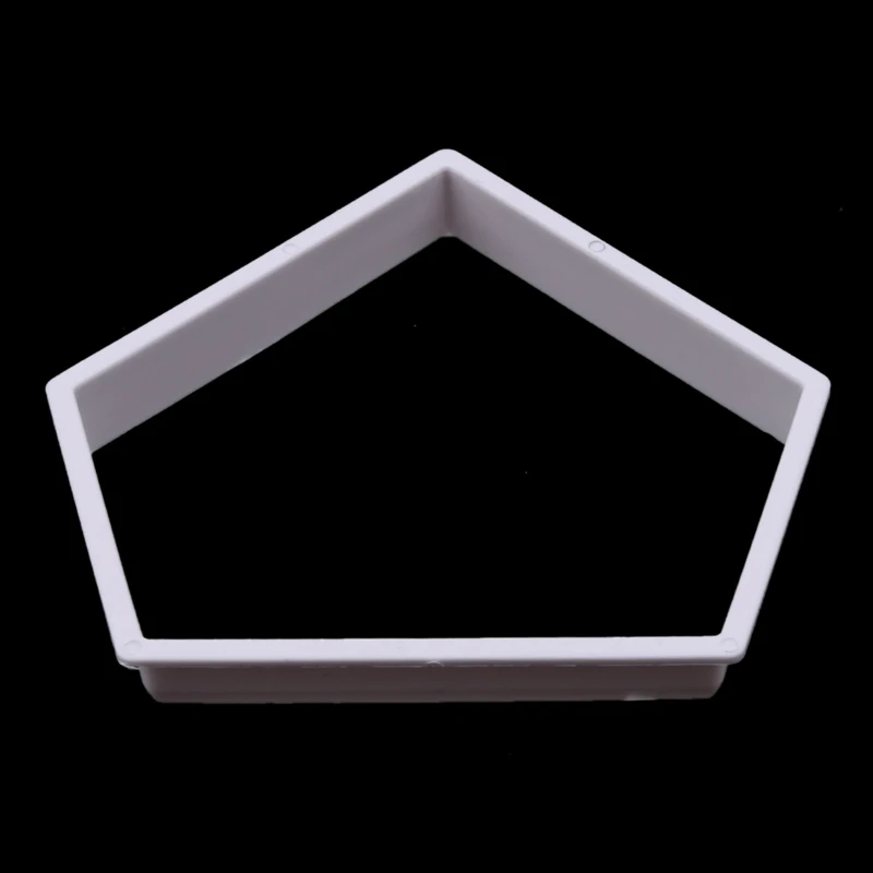 8 шт./компл. 3D имбирный Домик из нержавеющей стали брикет форма для печенья резак