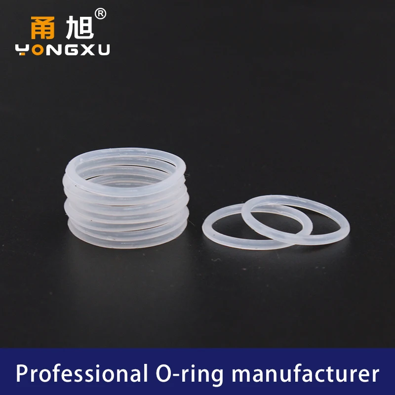 White Silicon O-ring Silicone/VMQ CS5mm OD55/60/65/70/75/80/85/90/95/100/105/110/115*5mm Oring Seal Rubber Ring Gasket Washer.-.