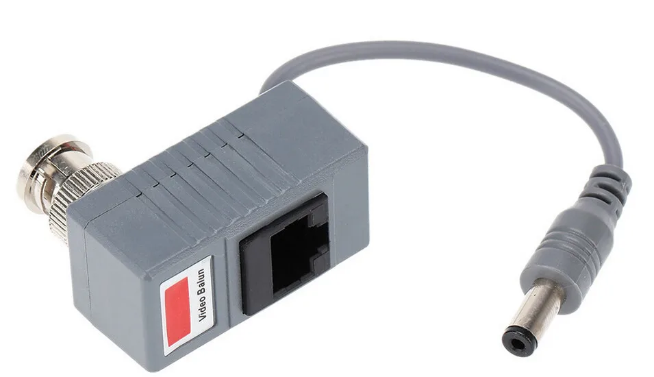  10pcs CCTV Camera Accessories Audio Video Balun Transceiver BNC UTP RJ45 Video Balun with Audio and - 33029449437