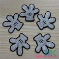 10 Pcs Lot Random Color Embroidery Cdg Play Logo Clothes Iron On Sew On Appliques Comme Des Garcons Patch Iron Clothes Clothes Paintclothes Brush Aliexpress