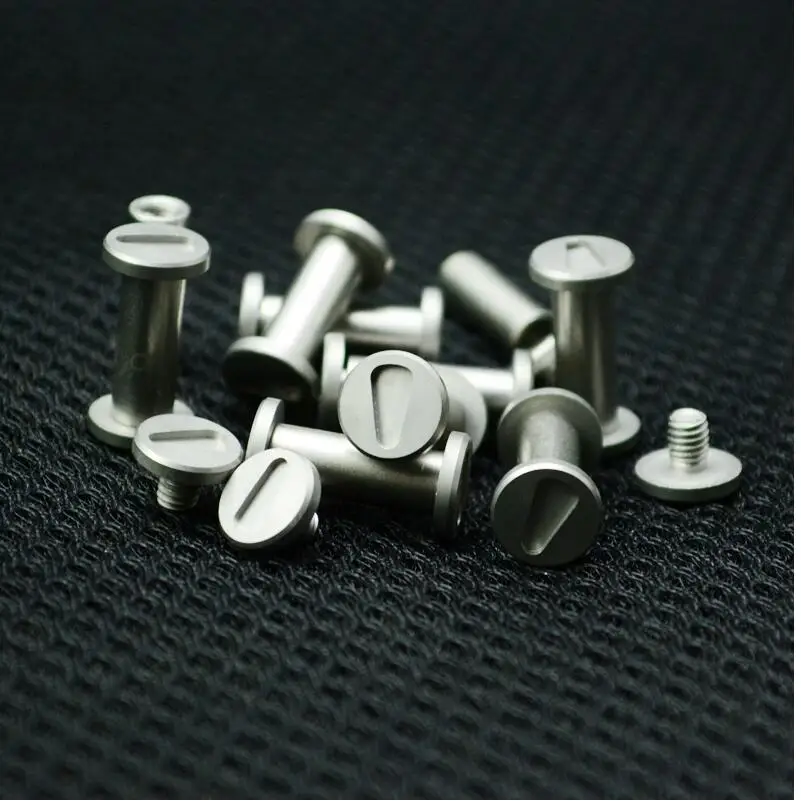 

Other design Russia Shirogorov Knife DIY tools material Knife handle plate Fastening Wild style M4 screw Rivet 10 size