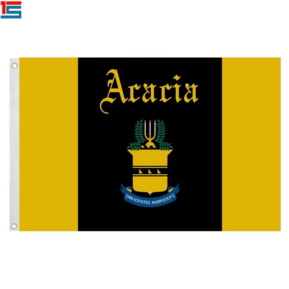 

2019 Outdoor 90*150cm 60*90cm 40*60cm Acacia fraternity Flag ,Sorority and fraternity flag ,Acacia banner