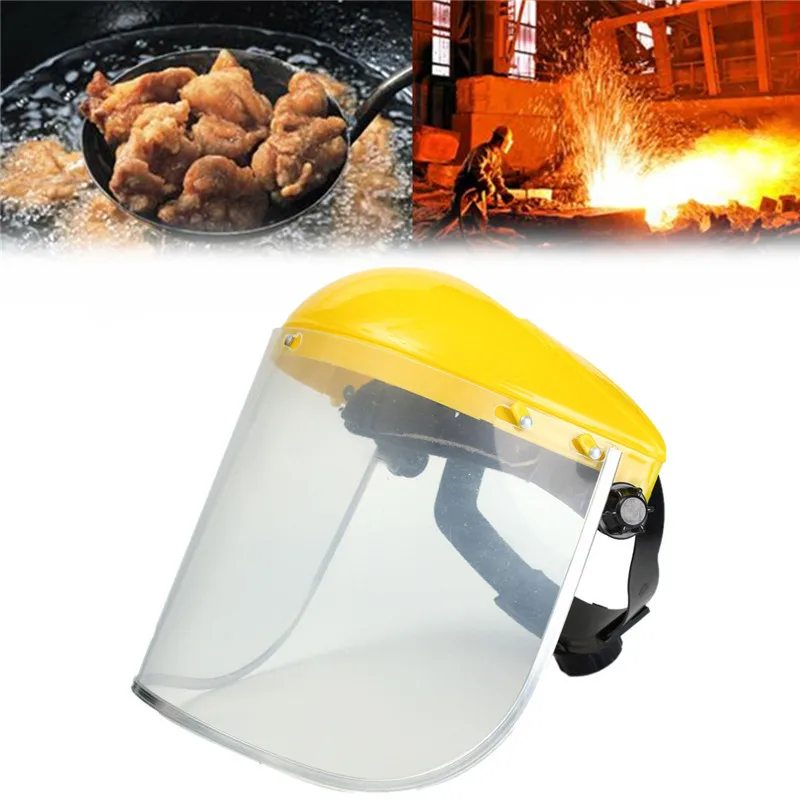 New Arrival Adjustable Clear Face Mask Shield Visor Safety Workwear Eye