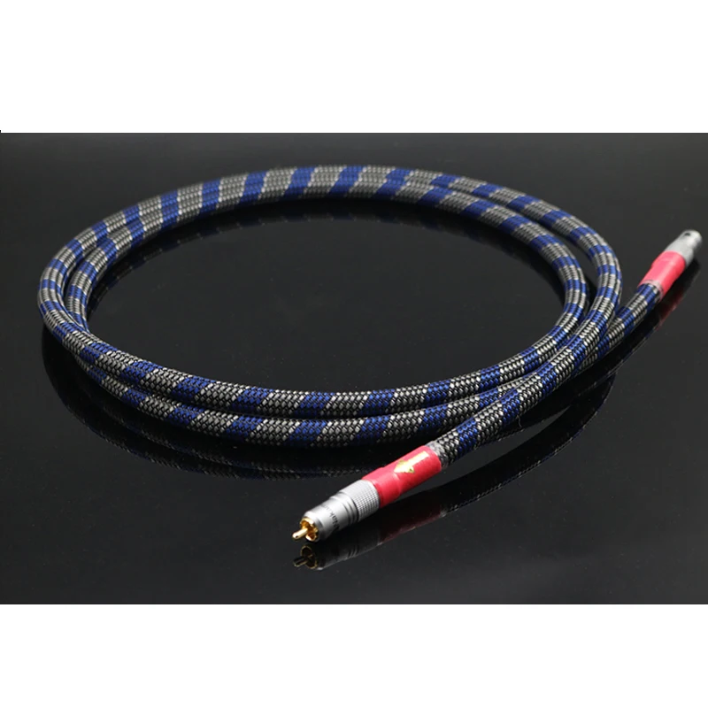 Hi End 8N OFC ортофон Hifi коаксиальный кабель Высокое качество DAC 75ohm hifi Цифровой RCA