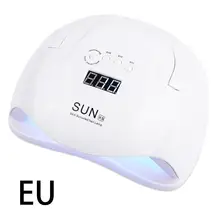 Дизайн ногтей фототерапия лампа интеллектуальное чувство УФ-лечение гели Быстрый дом, путешествия светодиодный двойной источник света Сушилка для ногтей