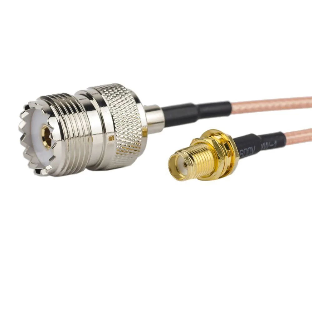 Радиочастотный коаксильный кабель гнездо SMA UHF SO239 PL259 женский RG174/RG316/RG316D/RG58/LMR195 SMA Jack для разъем UHF RF Pigtail джемпер