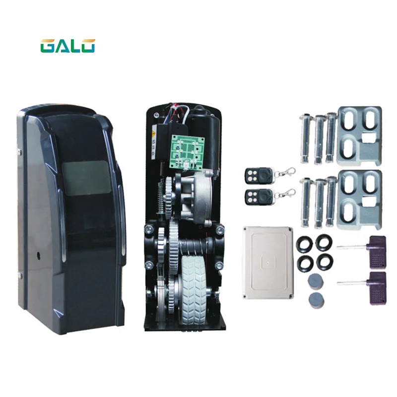 Giant PKM-A01 Rolling Dual Swing Gate Opener for Gates up to 18 Feet Long 900 Pounds