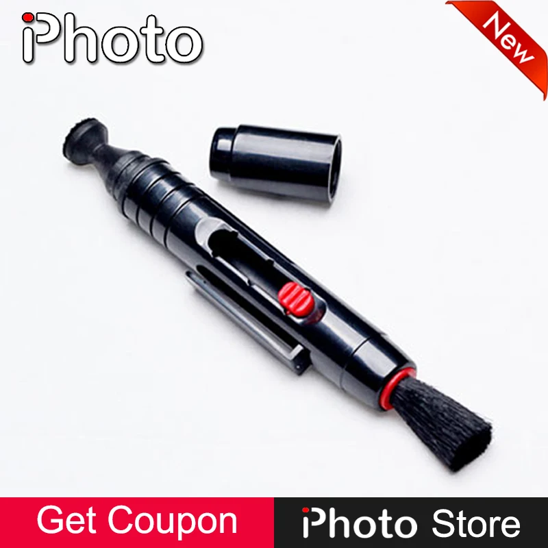 3 in1 Цифровые зеркальные линзы очистки Pen Экран Стекло пыль Cleaner кисть инструмент
