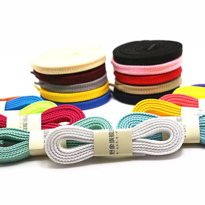 120cm-New-Arrived-Double-Hollow-Sports-Shoelaces-Polyester-Solid-Textured-Textures-Flat-Sneakers-Shoe-Lace-20(3)