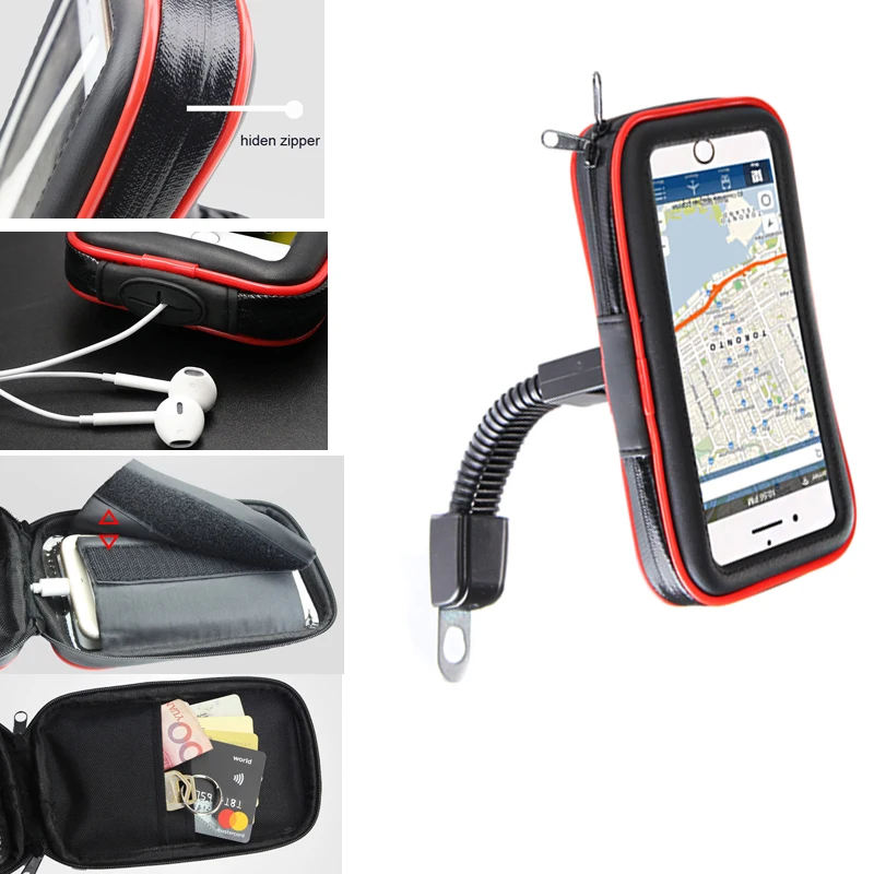 Touch Screen Bicycle Bike Motorcycle Phone Holders Stands