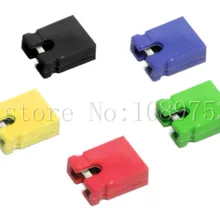 500 шт. Многоцветный 2.54 мм Смешанные джемпер шунтов мосты жесткий диск DVD Материнские платы электроники