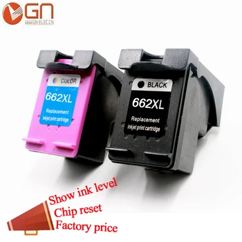 

GN 662XL For HP 662 XL 662XL Ink Cartridges For HP662 Deskjet Advantage 1015 1515 2515 2545 2645 3515 3545 4515 4645 Inkjet