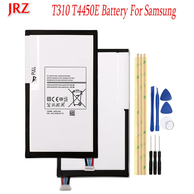 

4450mAh T4450E Tablet Battery For Samsung GALAXY Tab 3 8.0 T310 T311 T315 Batteria High Quality Replacement Batteries+Tools