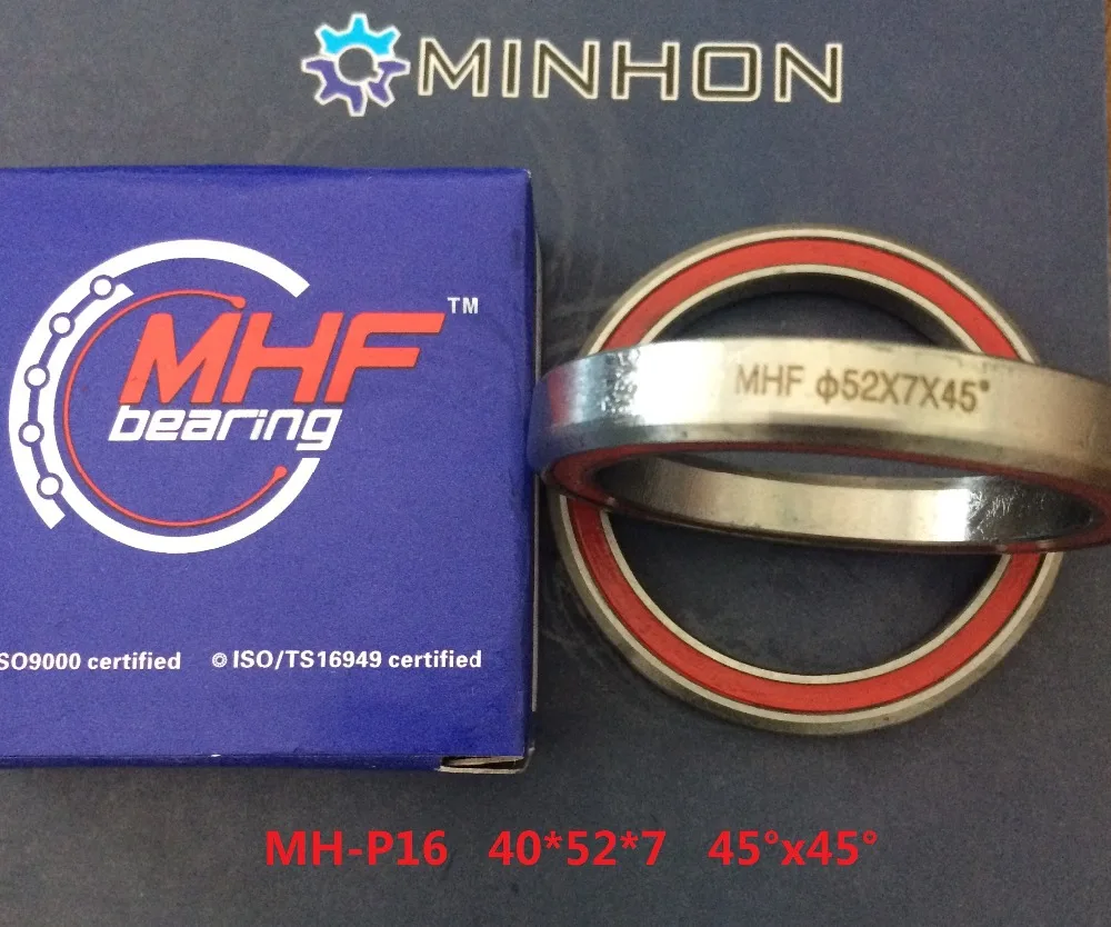 

Free Shipping 2PCS per lot MHF Bicycle headset Angular Contact Bearings MH-P16 40*52*7 Best and Lowest Price High Performance
