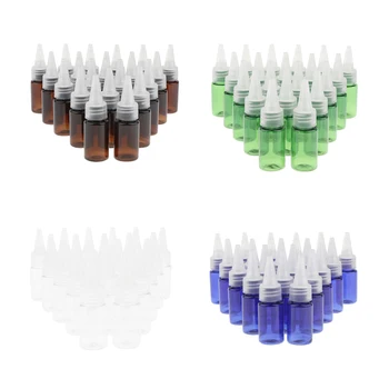 

20Pcs 10ml Empty Refillable Cosmetic Containers Sample Bottles Travel Size