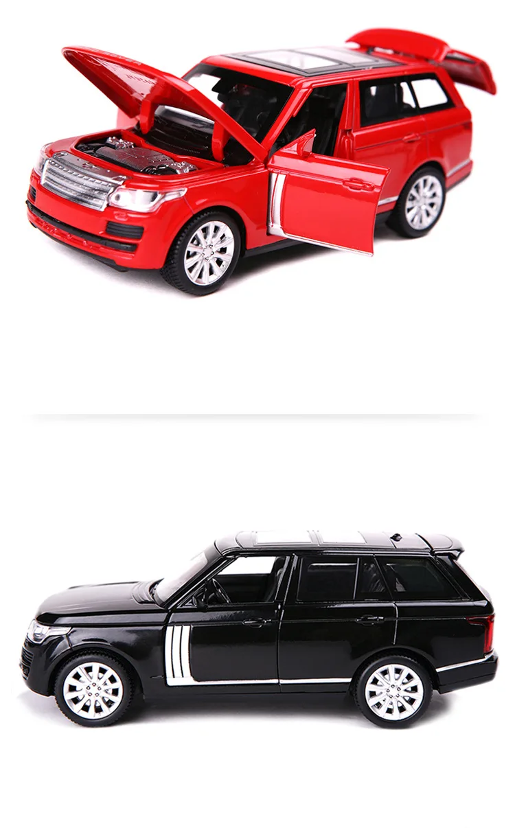 1/32 Diecasts& Toy Vehicles Range Rover Модель автомобиля со звуком и светильник коллекция автомобиля игрушки для мальчика Детский подарок brinquedos