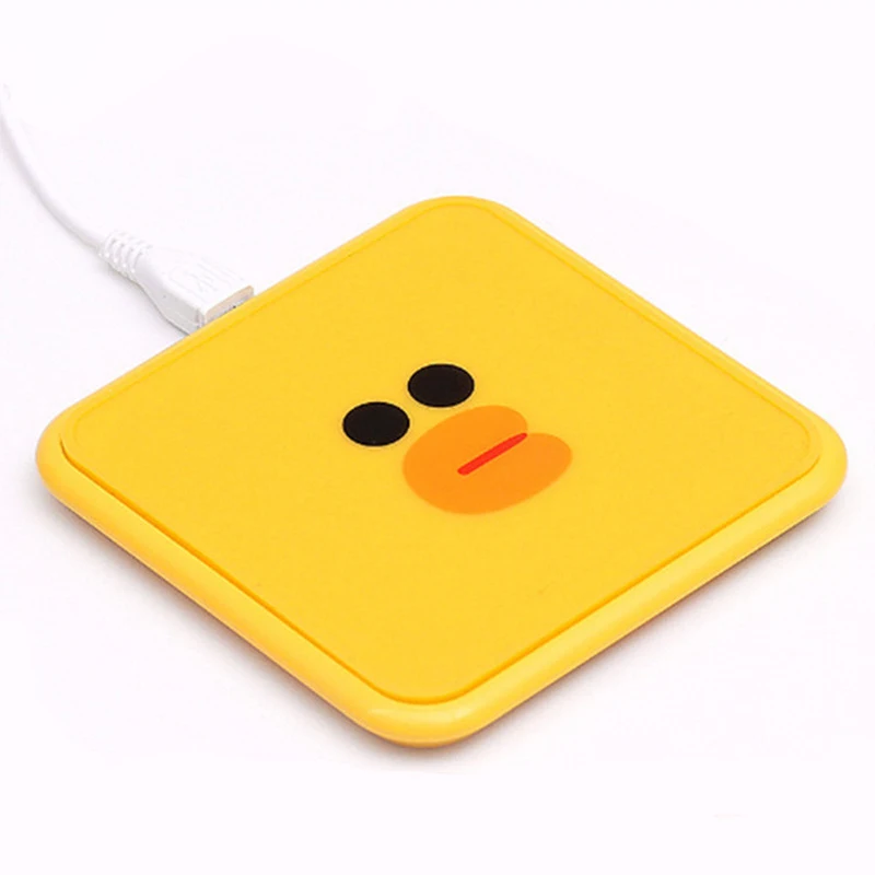 

Cartoon Wireless Charger for Samsung Galaxy Note 9 S8 S9 USB Qi Wireless Charger for iPhone 8 X XS 8 Plus Wireless Charging Pad