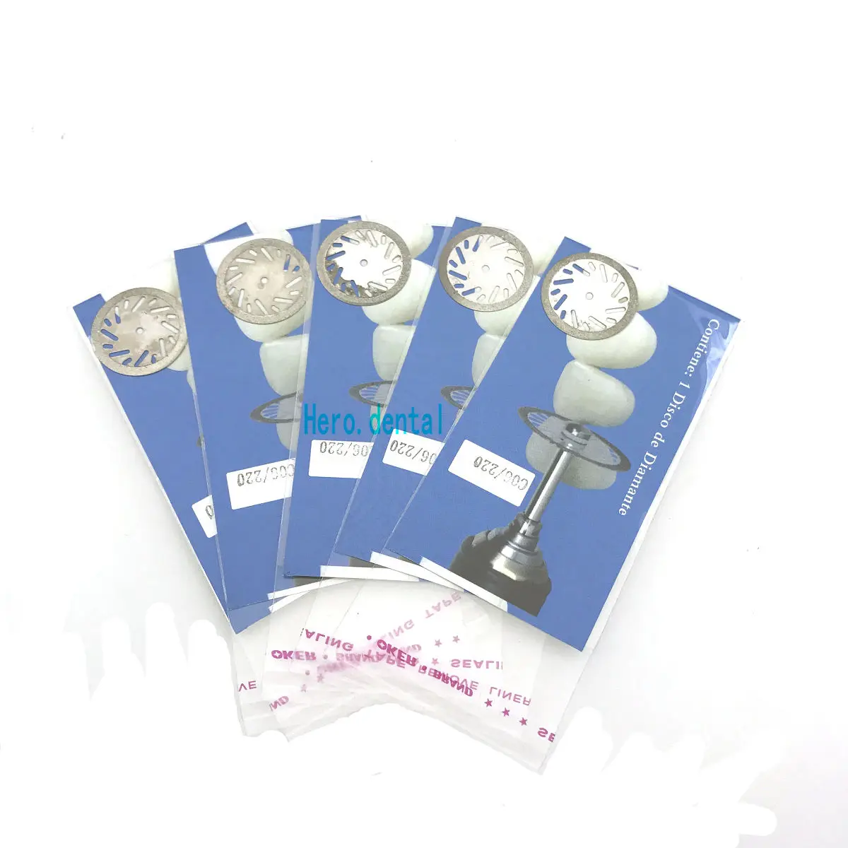 

5pcs Dental Lab Diamond Disc for Dental Cutting Plaster Disc Wheel C06 jewelry buffing