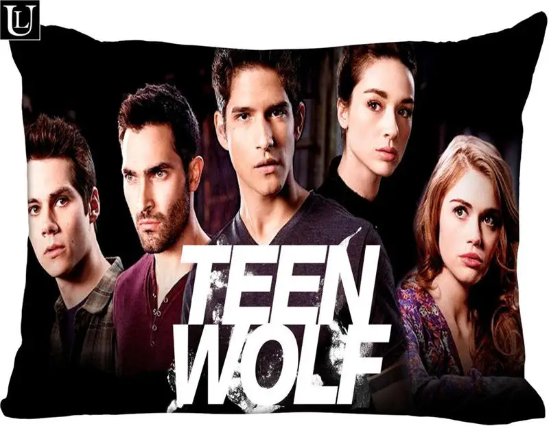 

Custom teen wolf Rectangle Pillowcase Wedding Decorative Pillow Case Customize Gift For Pillow Cover (two-sides)