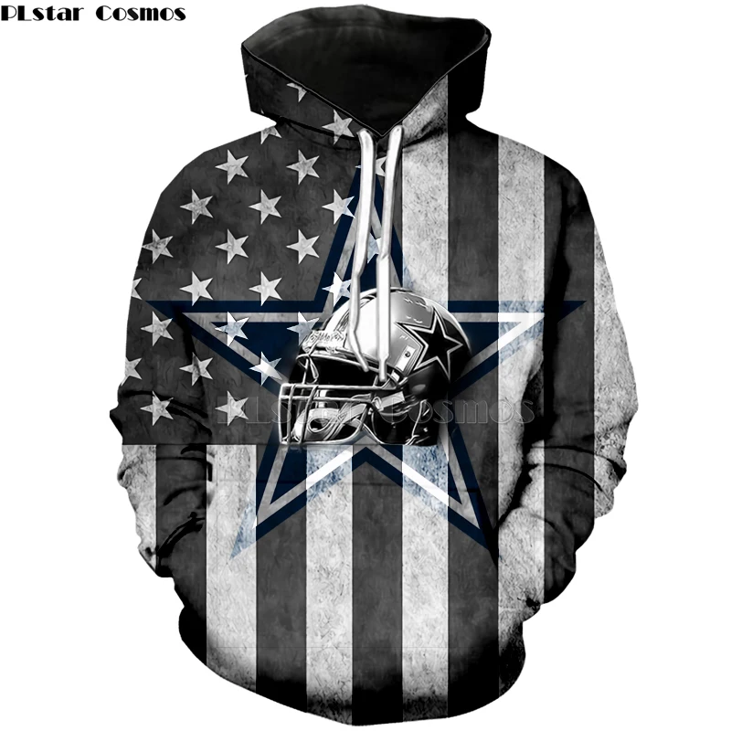 PLstar Cosmos American football Fashion 3D hoodies hooded sweatshirt shirt cool pullover skull Dallas Cowboys Dropshipping -11 PLstar Cosmos American football Fashion 3D hoodies hooded sweatshirt shirt cool pullover skull Dallas Cowboys Dropshipping -11