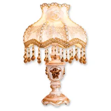 Европейский стиль лампа роскошь спальня ночники Таблица света творческий свадебные сад принцессы модные свадебные подарок настольная лампа