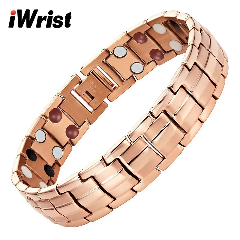 iWrist Classic Men's Jewelry Healing Health Elements Bracelet