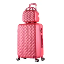 Carrylove для женщин spinner abs жесткий крепкий чемодан 2" 24" 2" Чехол На Колесиках чемодан набор для путешествий