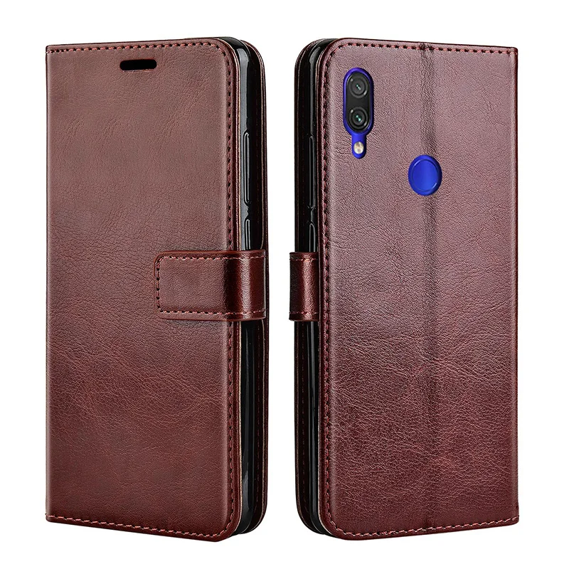 Роскошный кожаный чехол-книжка для Xiaomi Redmi 7 чехол телефона Note Pro Note7Pro | Мобильные