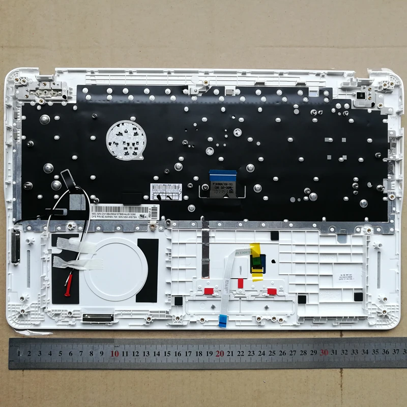Teclado para Laptop com Touchpad e Palmdescanso para Samsung 500r5m Np500r5m Tablete Inglês Novo - Imagem 6