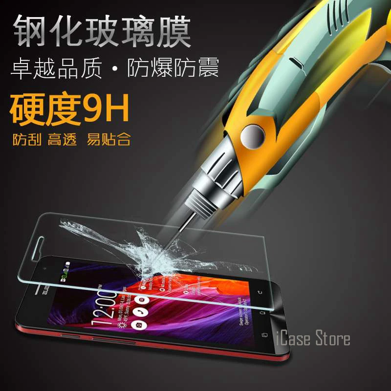 9 H закаленное Стекло для Asus Zenfone 2 Laser Ze500KL Ze550KL Ze500CL Ze550ML 3 MAX Zc520TL Zc550KL ZD551KL GO ZB500KL чехол