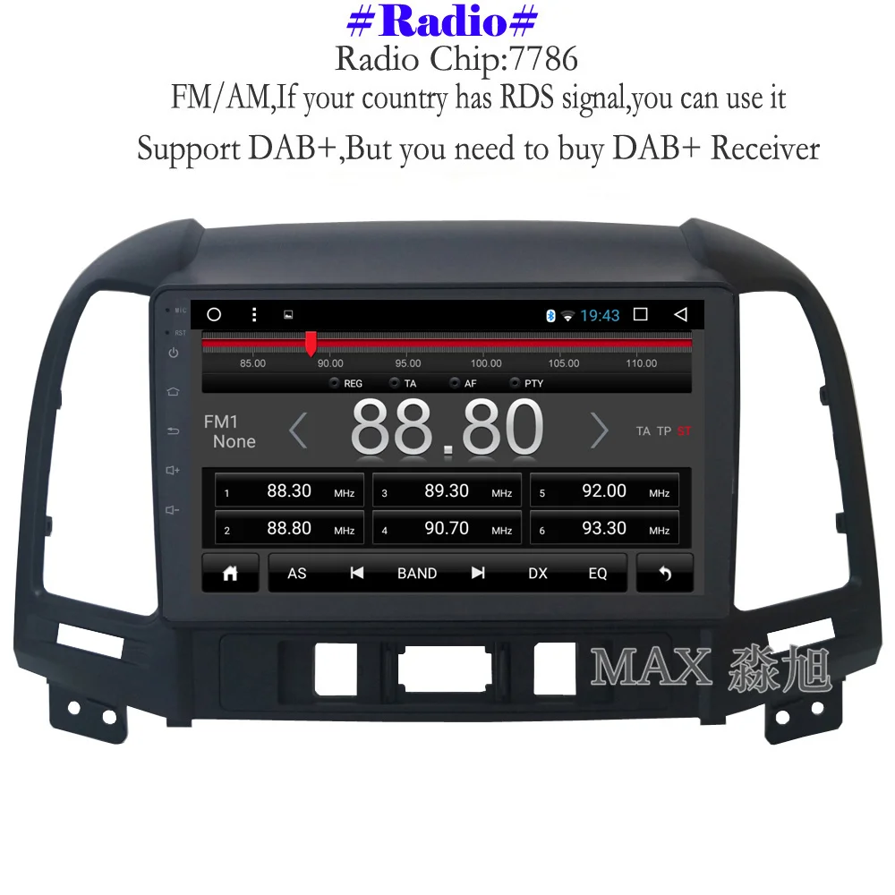 Sale MAX GPS Navigation System Android 8.1.0 2G 32G Car DVD Player for Hyundai santa fe 3/4holes car stereo radio RDS 4G WiFi Map 3 Sale MAX GPS Navigation System Android 8.1.0 2G 32G Car DVD Player for Hyundai santa fe 3/4holes car stereo radio RDS 4G WiFi Map 3