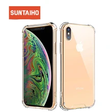 Suntaiho for iPhone XS Max Case Shockproof Ultra Thin Transparent Soft Silicone Phone Case for iPhone X XR 7 8 Cover Coque Funda Suntaiho for iPhone XS Max Case Shockproof Ultra Thin Transparent Soft Silicone Phone Case for iPhone X XR 7 8 Cover Coque Funda