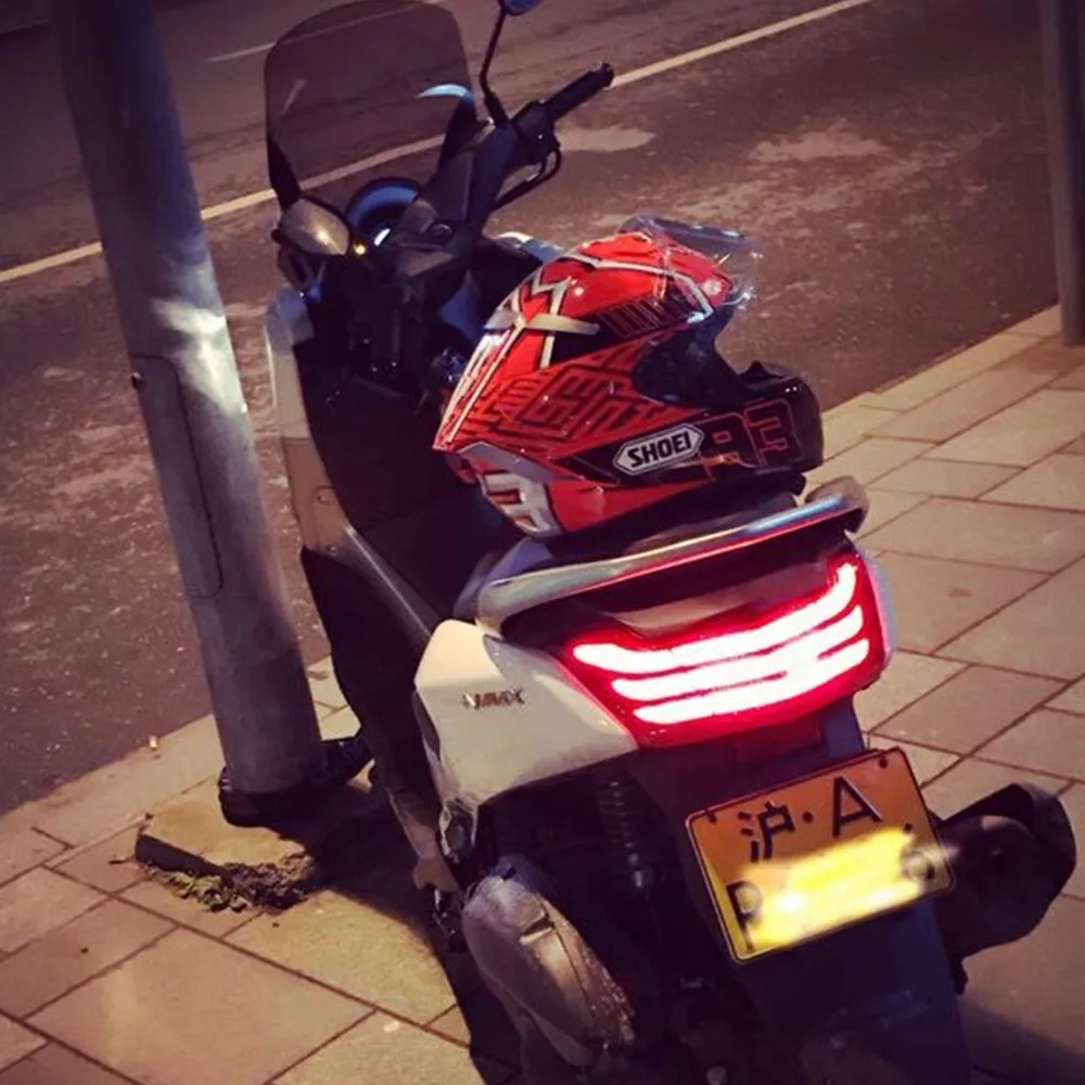 Modified Motorcycle nmax rear led tail lamp light