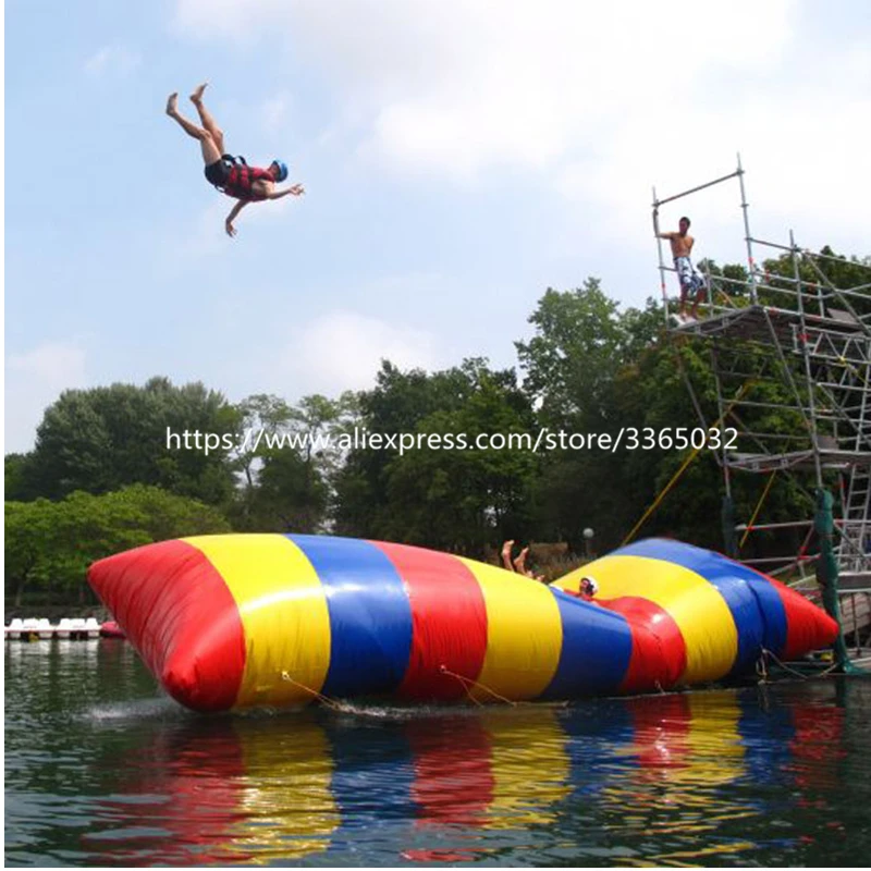 Надувная пляжная подушка для прыжков надувная надувной воды|catapult blob|inflatable waterwater