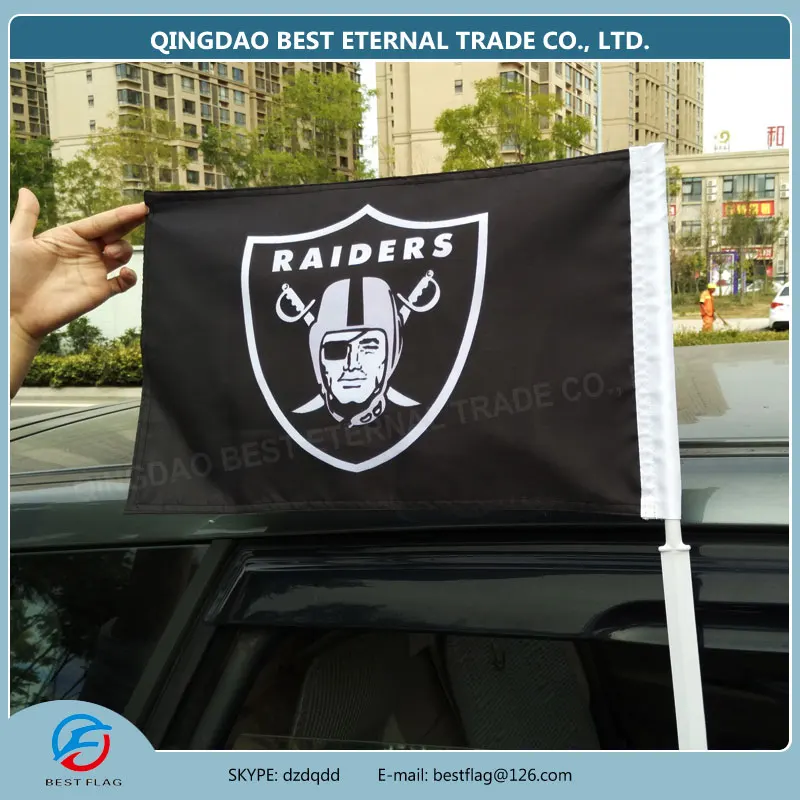BEST FLAG Oakland Raiders Sports Team Banners car flags Car Products