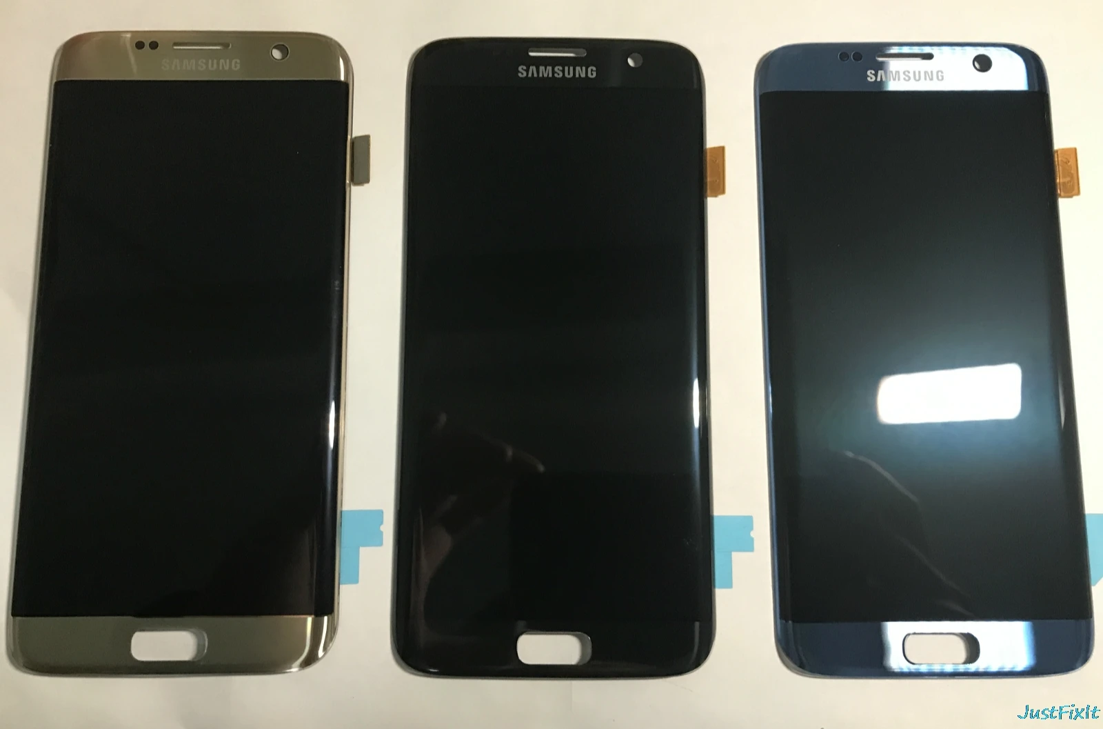 For Samsung Galaxy S7 edge Burn in Shadow lcd display with touch screen